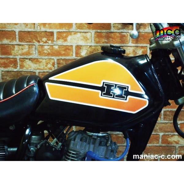 HONDA バイク　FTR223 タンク　純正　オレンジ RIDER'S STUDIO PKworks 【 FTR223 ( 在庫情報 売約済車両