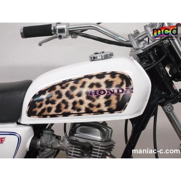 エイプ50/100 タンク デカール ステッカー MCDタイプLeopard ape50