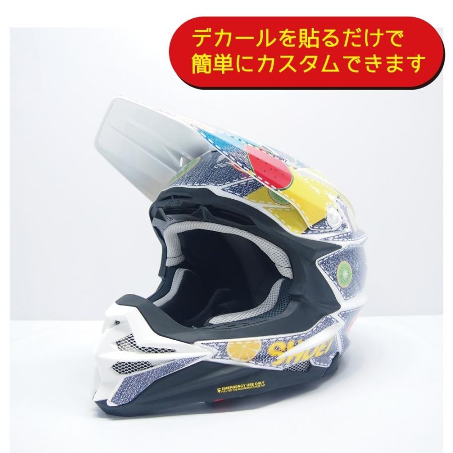 SHOEI VFX-WR Mサイズ ヘルメットデカール デカールセット 『フルーツ