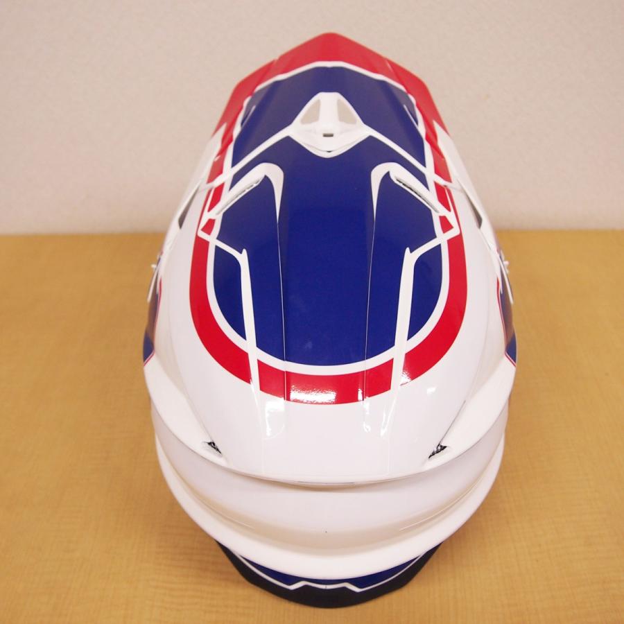 SHOEI VFX-WR Mサイズ用デカール レトロライン/赤青 : マニアック