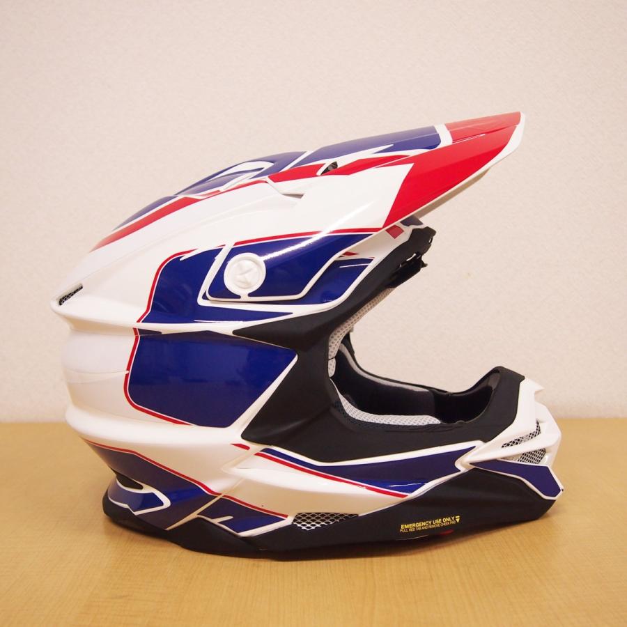 SHOEI VFX-WR Mサイズ用デカール レトロライン/黒黄 : マニアック