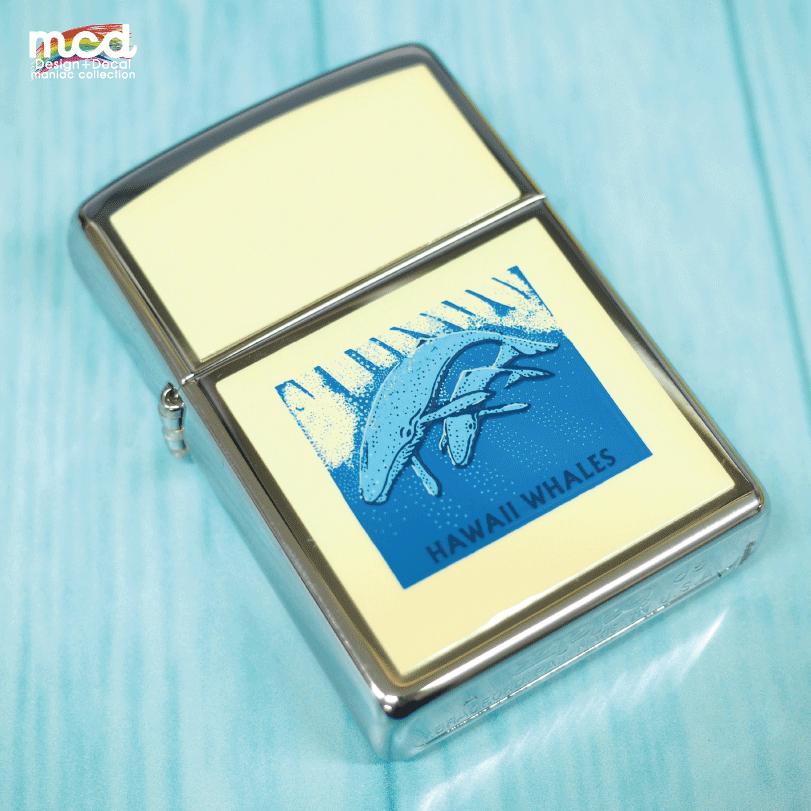未使用品】 HAWAII WHALES ZIPPO ライター ジッポ― 化粧箱付き