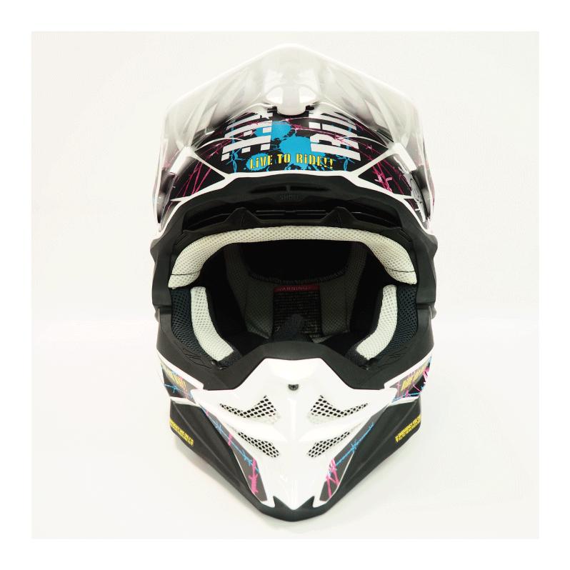 VFX-WR用 ヘルメット デカールキット ステッカーセット Mサイズ 有刺