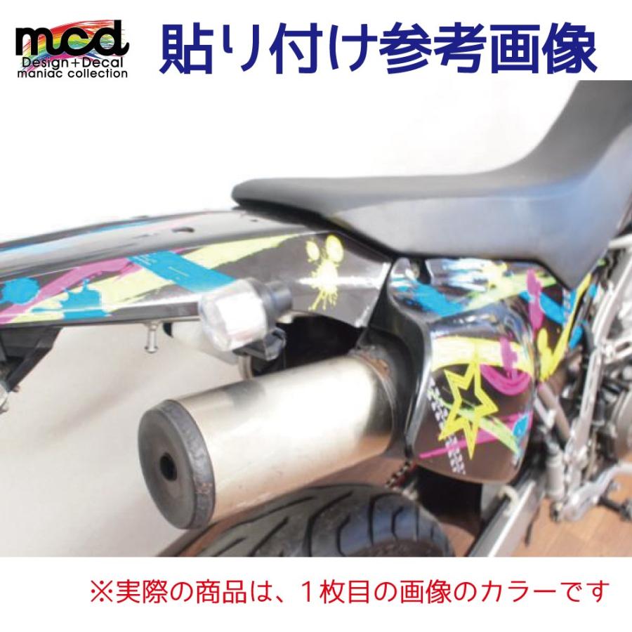 未使用 Dトラッカー KLX250 デカール1台分 type80s 04-07年 カワサキ