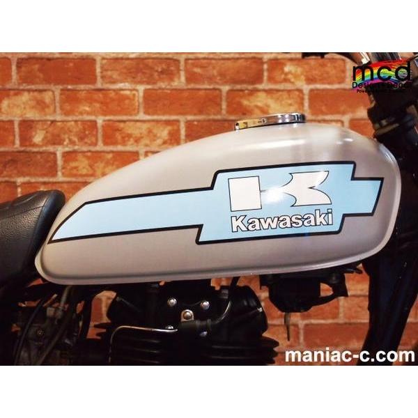 Kawasaki 250TR タンク カワサキ KAWASAKI 250TR「エストレヤRSタンクに交換」 | ウェビック