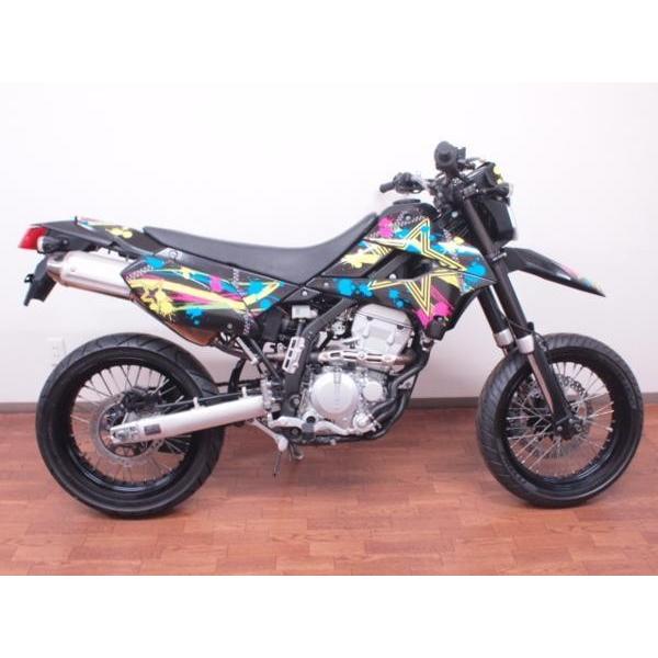 DトラッカーX 250用8−16年式 デカール 1台分 type80s-2 青