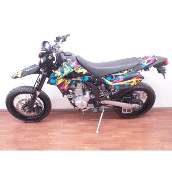 DトラッカーX 250用8−16年式 デカール 1台分 type80s-2 青