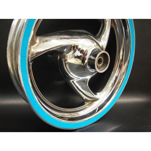 12インチ 13インチ ホイール用 リムライン 紫 カラー ステッカー12mm