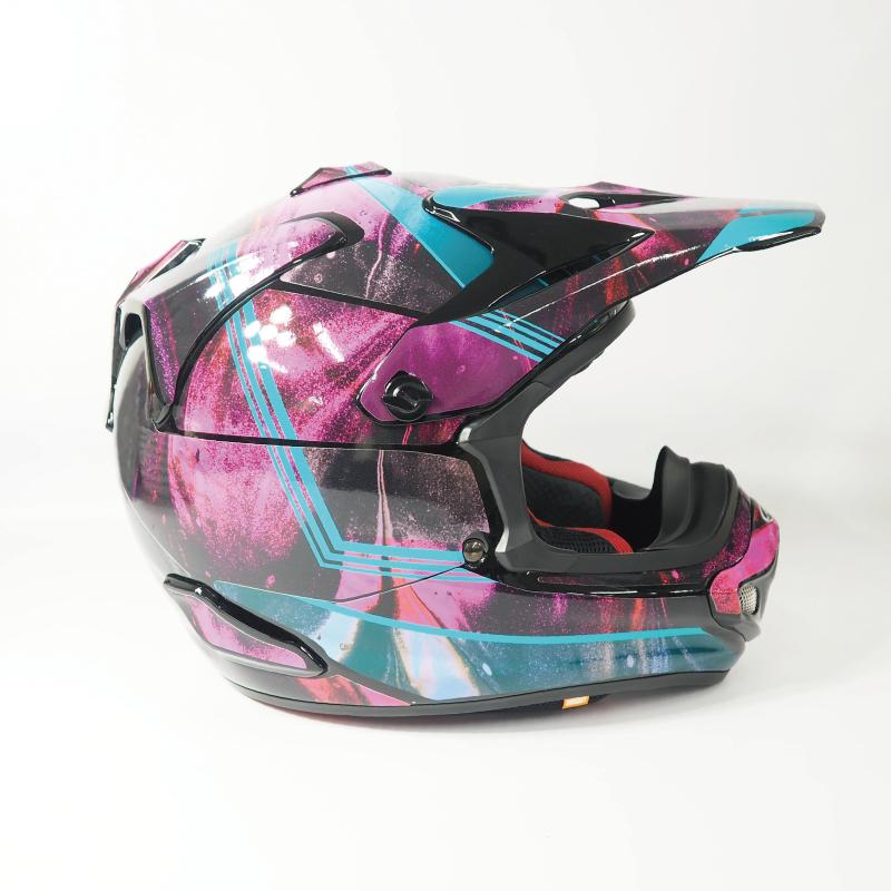 ARAI V-CROSS4デカールキット エキゾチックピンク デカール フル