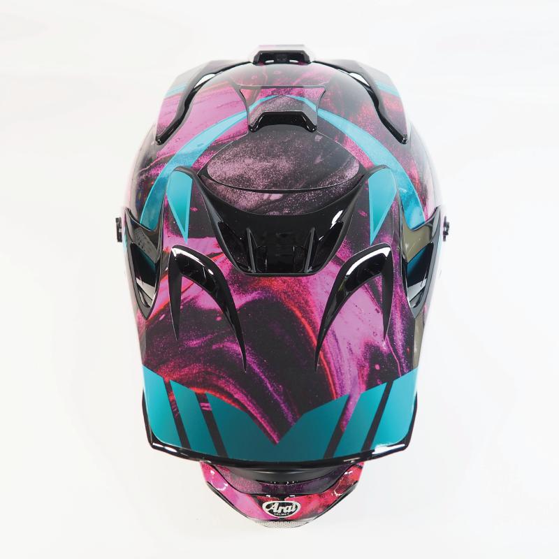 ARAI V-CROSS4デカールキット エキゾチックピンク デカール フル