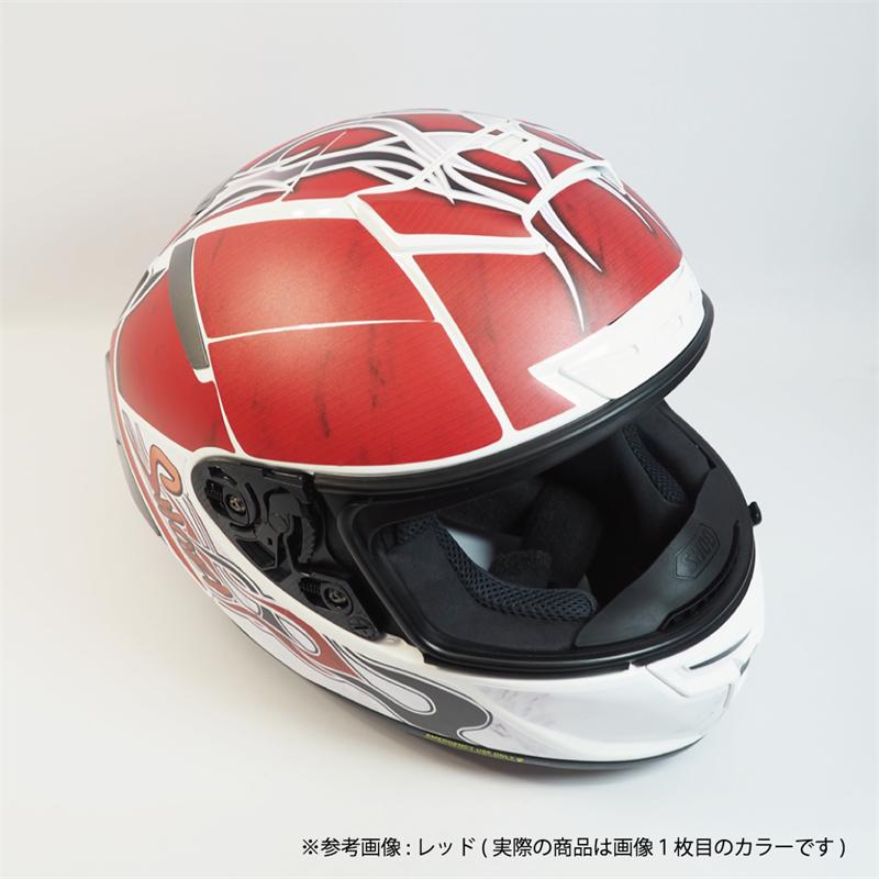 SHOEI X-Fourteen Mサイズ専用 ファイヤーブルー ヘルメット デカール