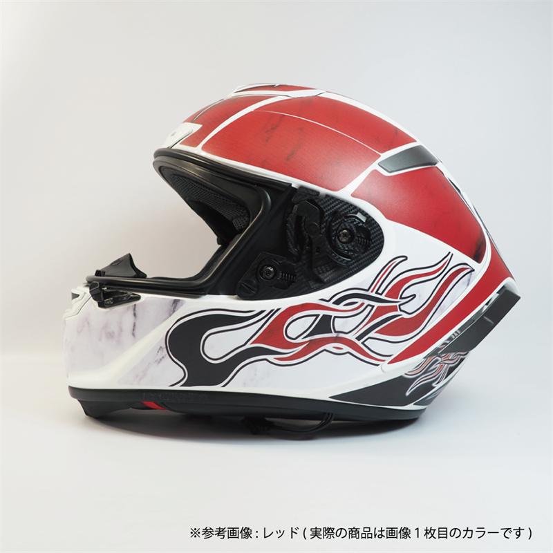 SHOEI X-Fourteen Mサイズ専用 ファイヤーブルー ヘルメット デカール