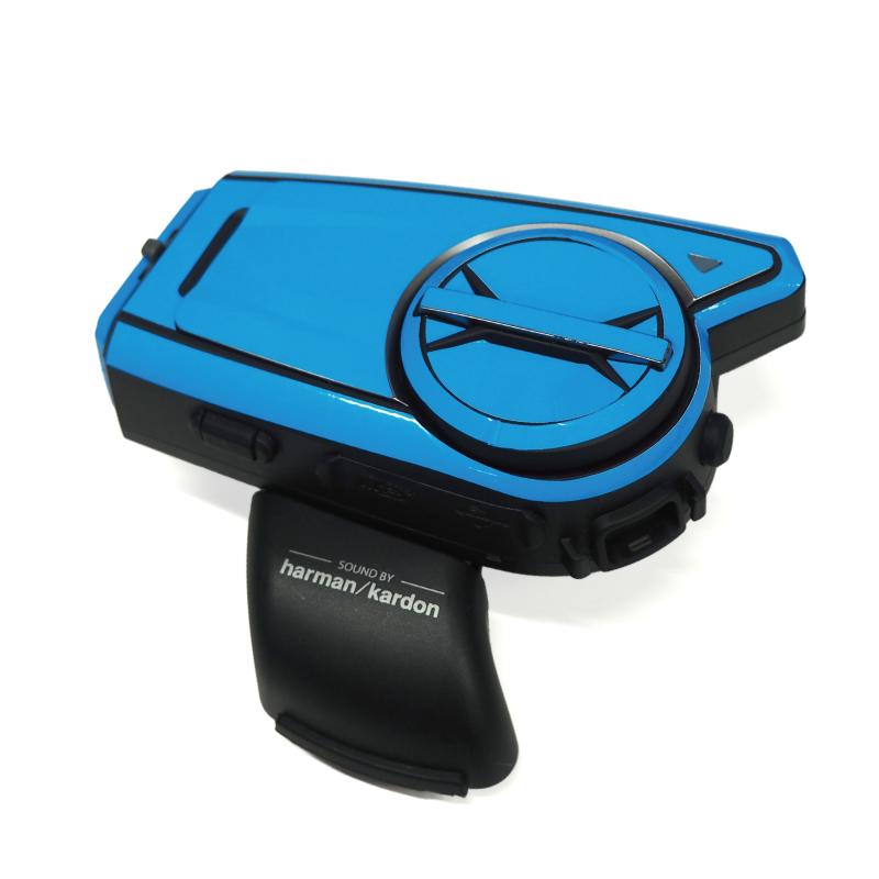 SENA セナ 50C スキンシール バイク用インカム ブルー : マニアック