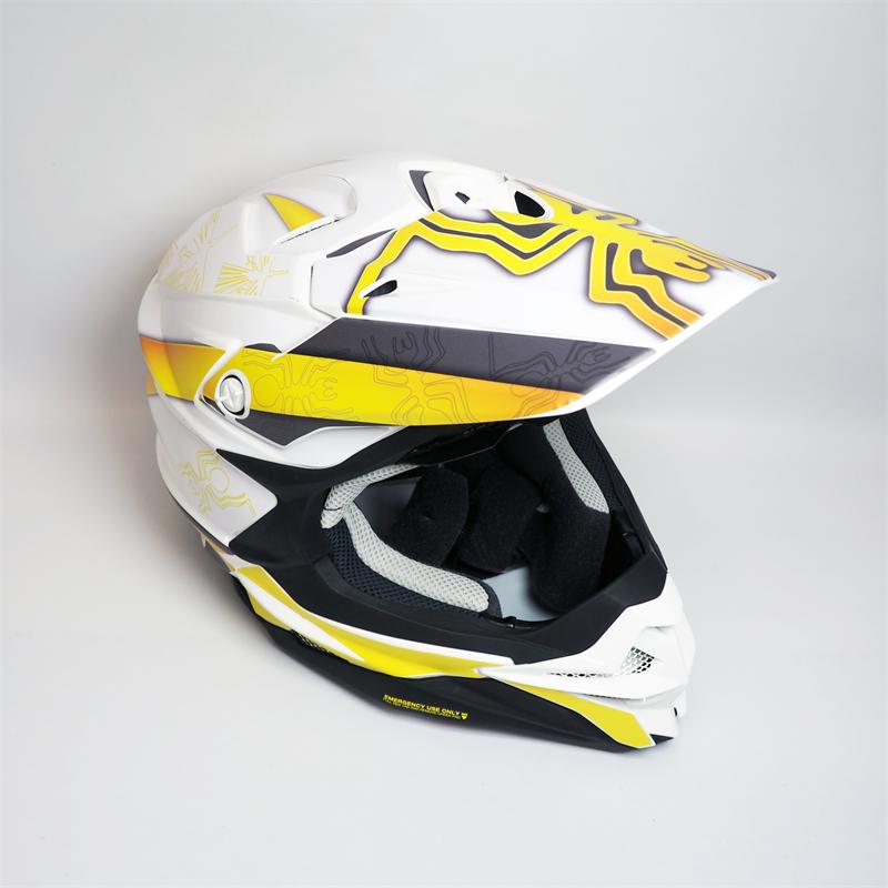 VFX-WR用 ヘルメットデカール Mサイズ ナスカホワイト ((ホワイト