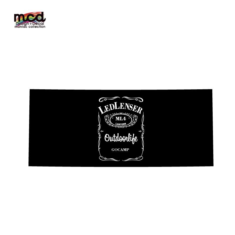 透明 ML4専用 ステッカー アメリカンブラック 装飾 デコレーション