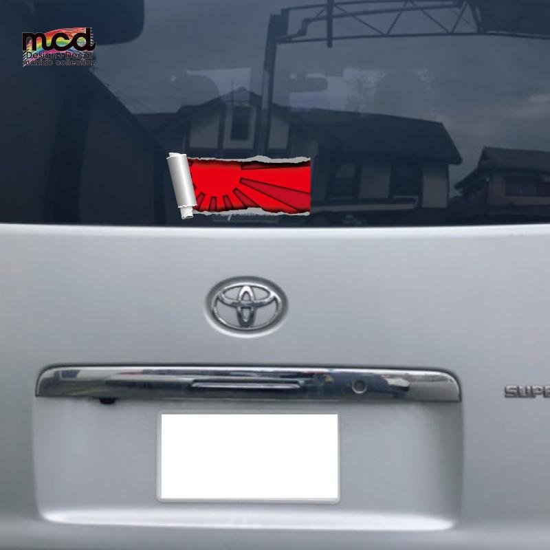 日章旗 旭日旗 ステッカー 26cmノーマルタイプ メタリック トリックアート シール 車 カー用品 アクセサリー 日本 日の丸 Deptnisyo26cm 1 マニアックコレクション 通販 Yahoo ショッピング