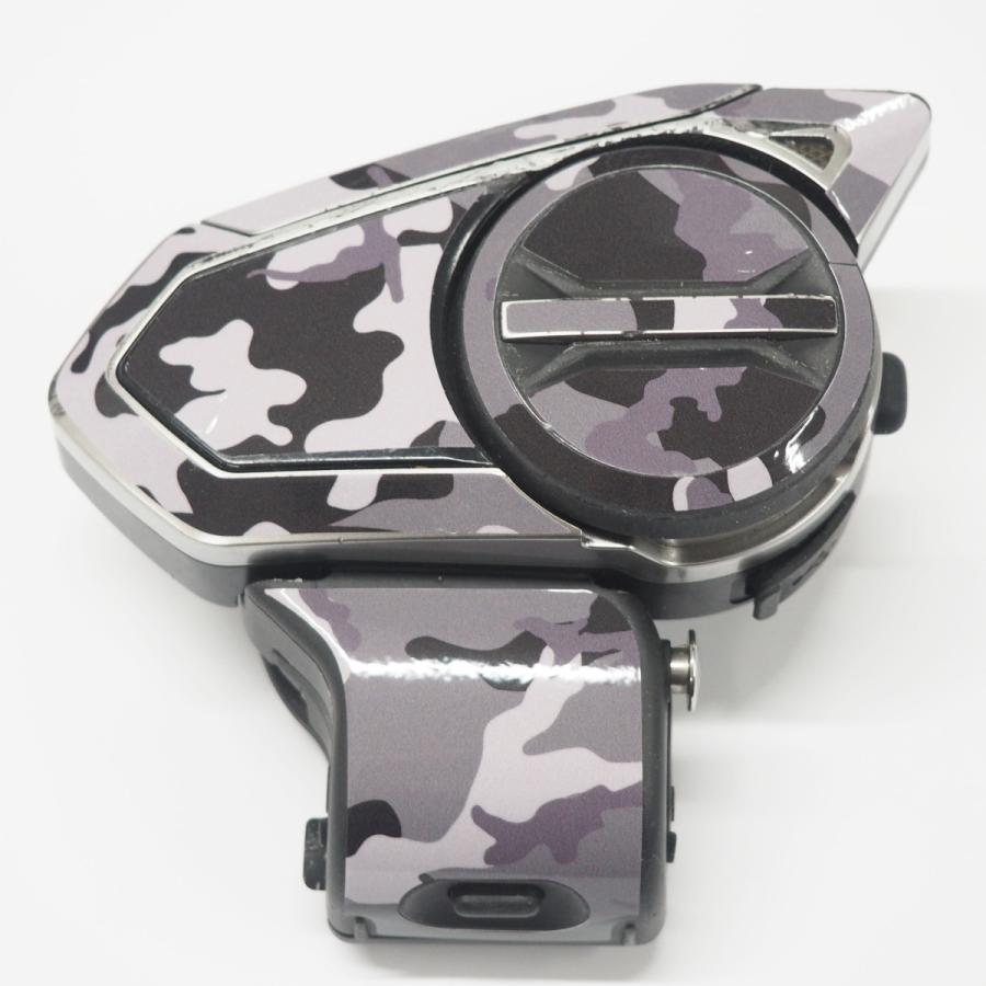 50S） 迷彩黒 SENA セナ スキンシール 50S バイク用インカム バイク