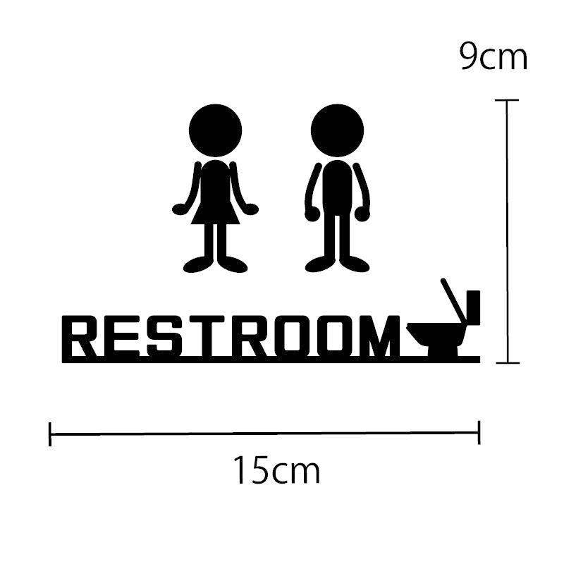 ウォールステッカー トイレドア 扉 白 カッティング インテリア 転写 Diy 日曜大工 オリジナル おしゃれ かわいい 壁紙 ピクトグラム Deptsewc 2 マニアックコレクション 通販 Yahoo ショッピング