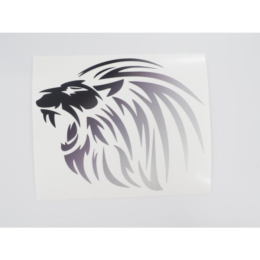 カッティングステッカー シルバー ライオン 左右セット ヘルメット タンク 窓ガラス カスタム Leaf トライバル 12cm Depttrytrbllion122 マニアックコレクション 通販 Yahoo ショッピング