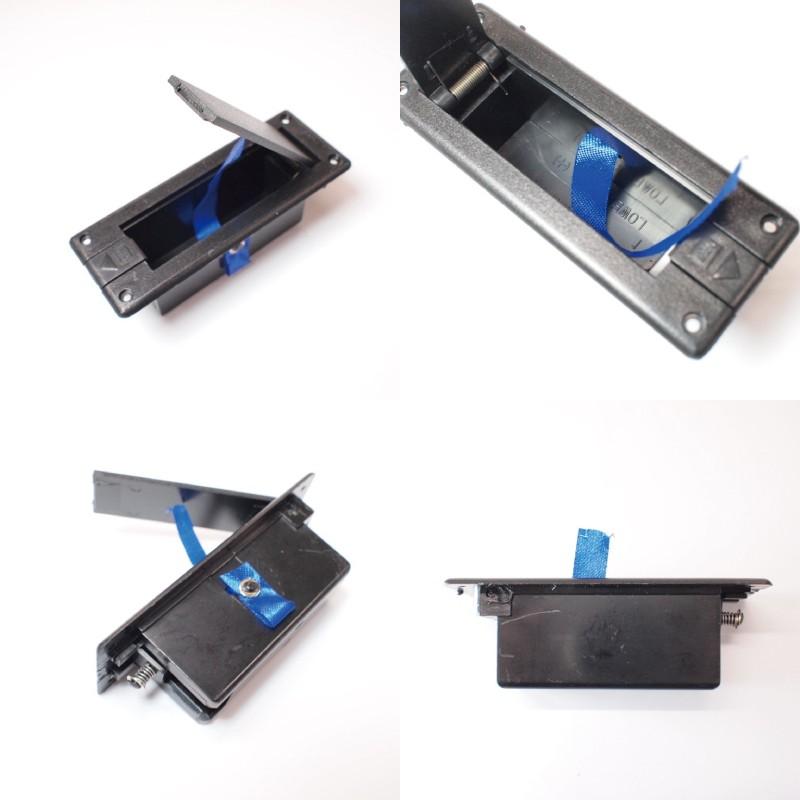 006P 9V電池ボックス エフェクター加工用 ギターのコントロール