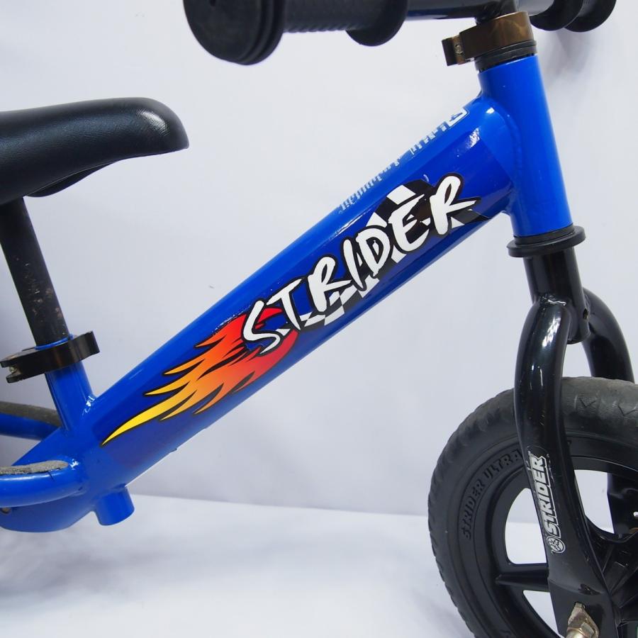 ストライダー STRIDER フレームに カスタム ステッカー/ファイヤー