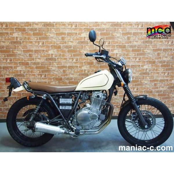 グラストラッカー タンク用ラインデカール タンク バイク 簡単