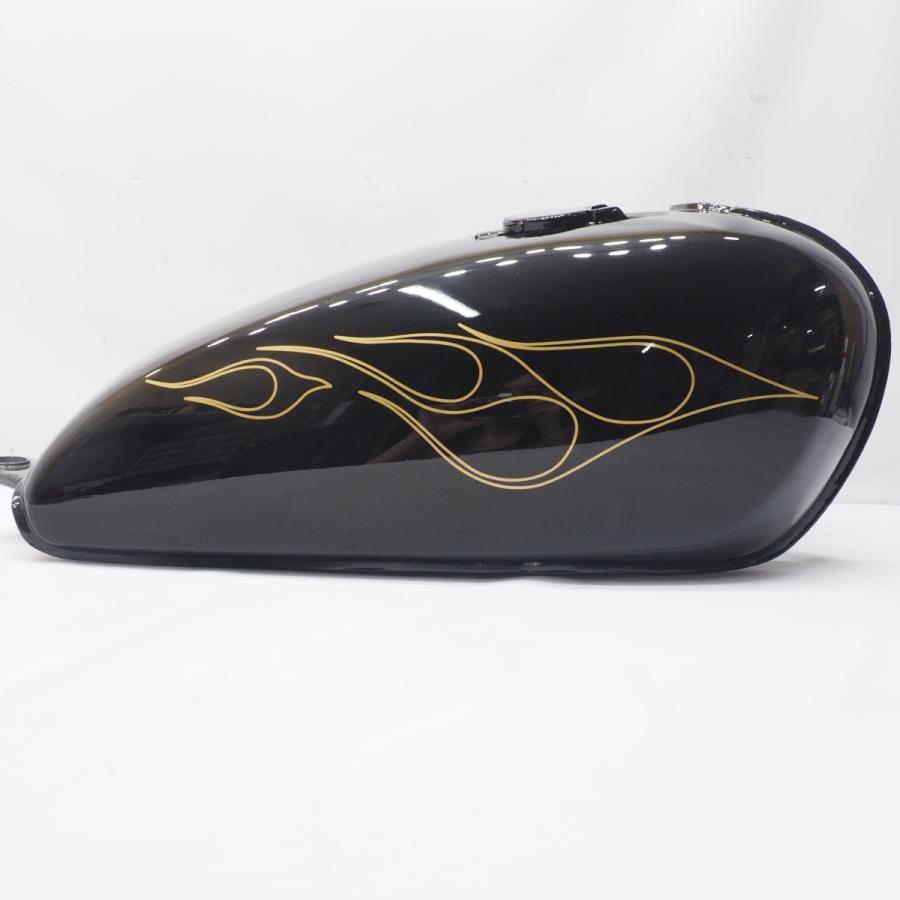 メタリック ゴールドライン ファイヤーパターン 40cm 左右セット