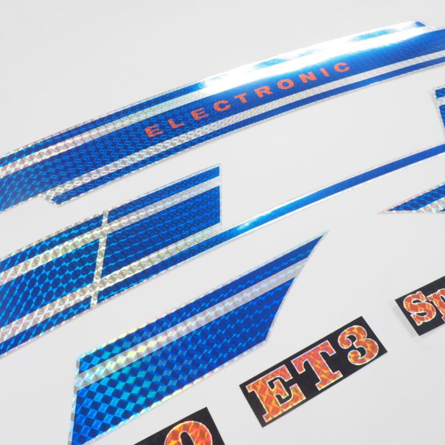 ベスパ ステッカーセット 青 vespa ET3 50S 100 special electronic