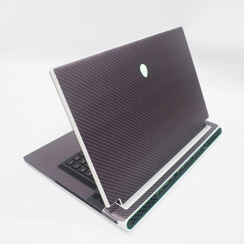 【希少】Alienware 純正マウスパッド（F836R)&プレミアムステッカー 保護シート ALIENWARE x17（カーボン）ラップトップ スキンシール