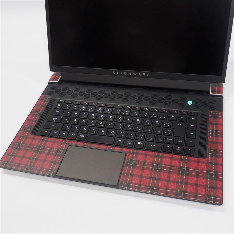 保護シート ALIENWARE x17（チェック）ラップトップ スキンシール