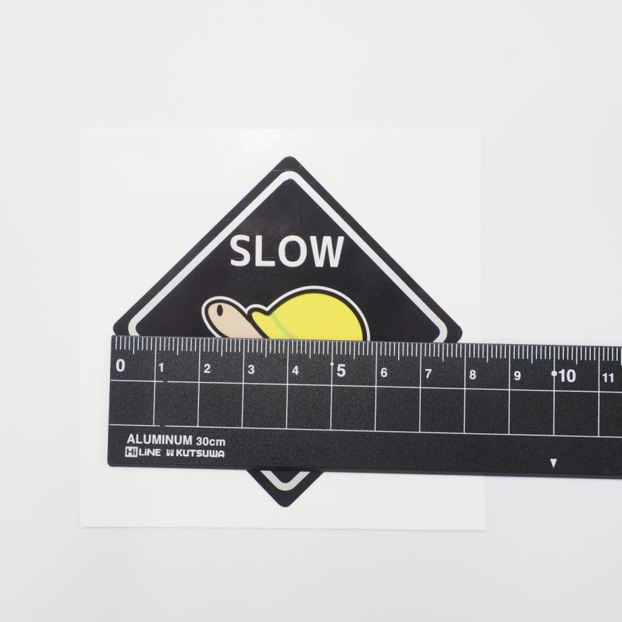銀）セーフティステッカー 1枚 8cm 安全運転 カメ セーフティ