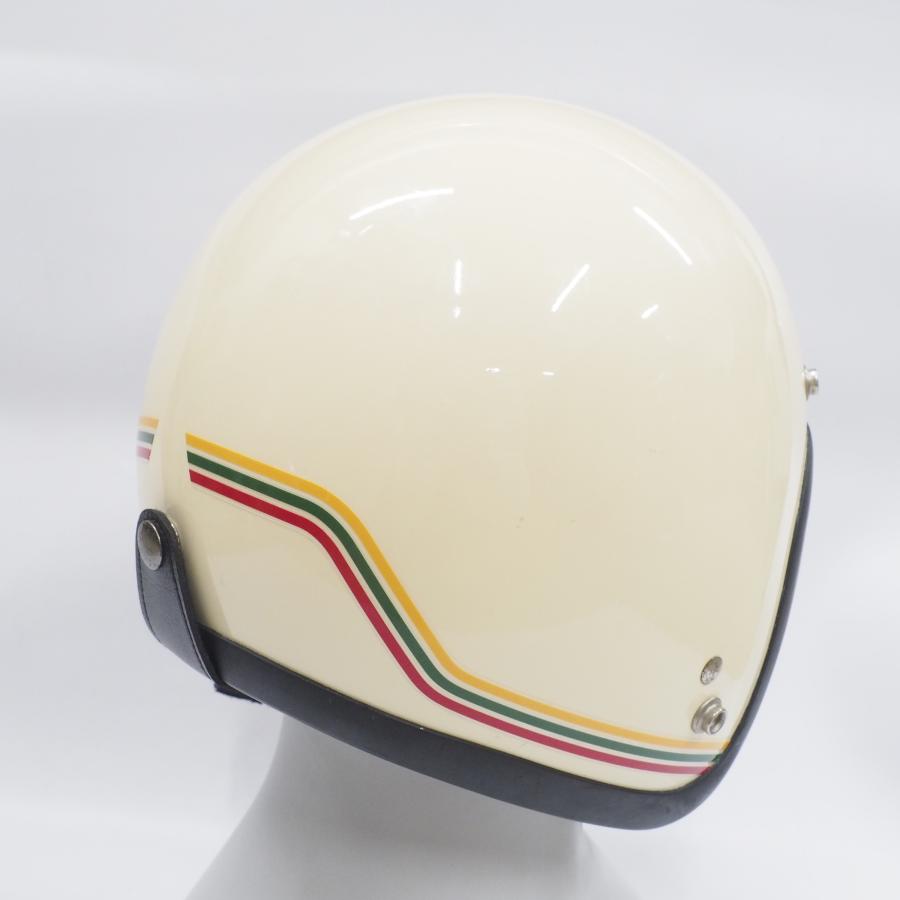 透明）ヘルメット 簡単 カスタムステッカー レトロライン ビンテージ