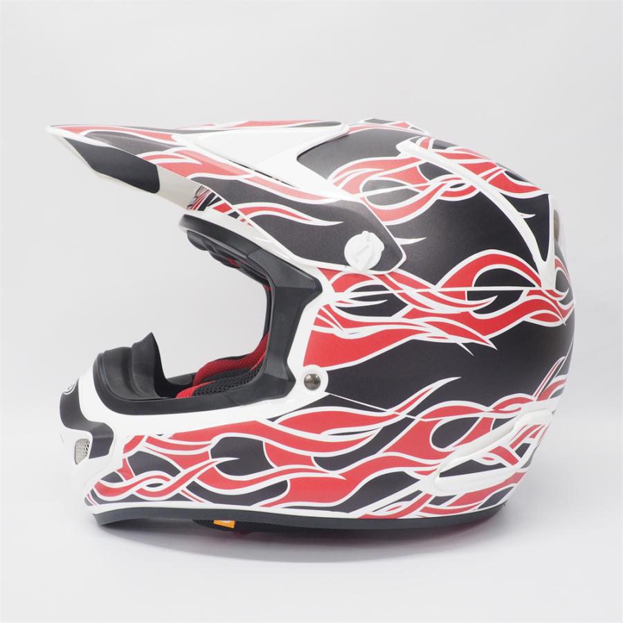 ARAI V-CROSS4デカールキット L/ Mサイズ ファイヤーモデル「ホワイト