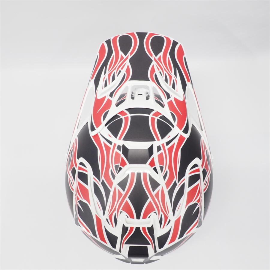 ARAI V-CROSS4デカールキット L/ Mサイズ ファイヤーモデル「ホワイト