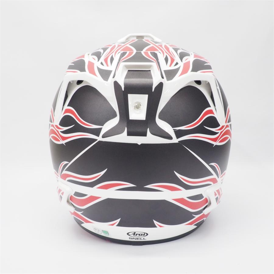 arai vcross4 ヘルメットデカール ARAI V-CROSS4デカールキット L/ Mサイズ ファイヤーモデル「ホワイト