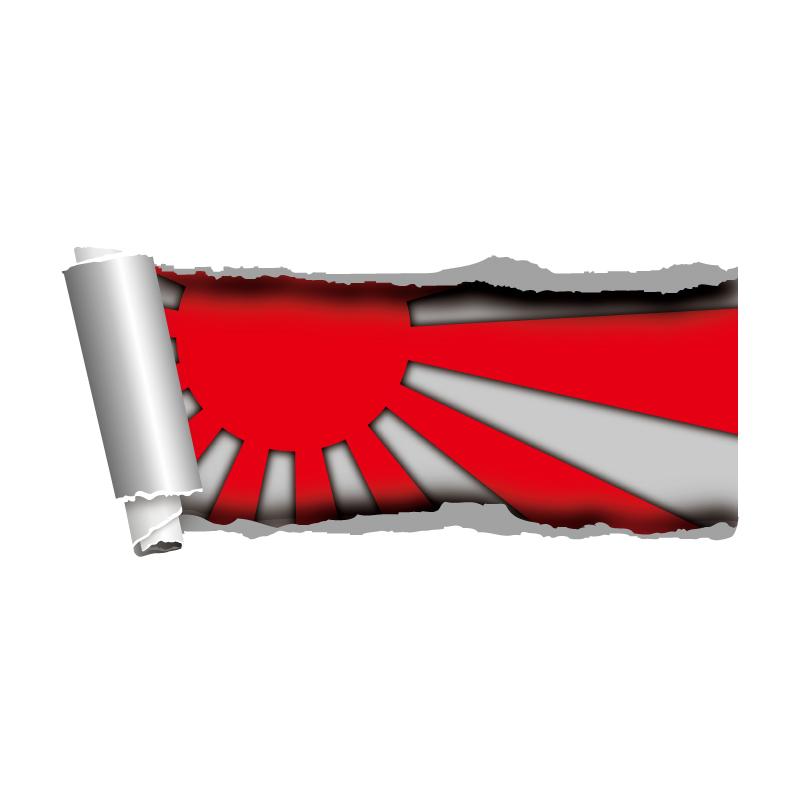 日章旗 旭日旗 ステッカー 12cm三つ巴タイプ 銀ノーマル トリックアート シール 車 カー用品 アクセサリー 日本 日の丸 Dewptnisyo12 1 1 マニアックコレクション 通販 Yahoo ショッピング