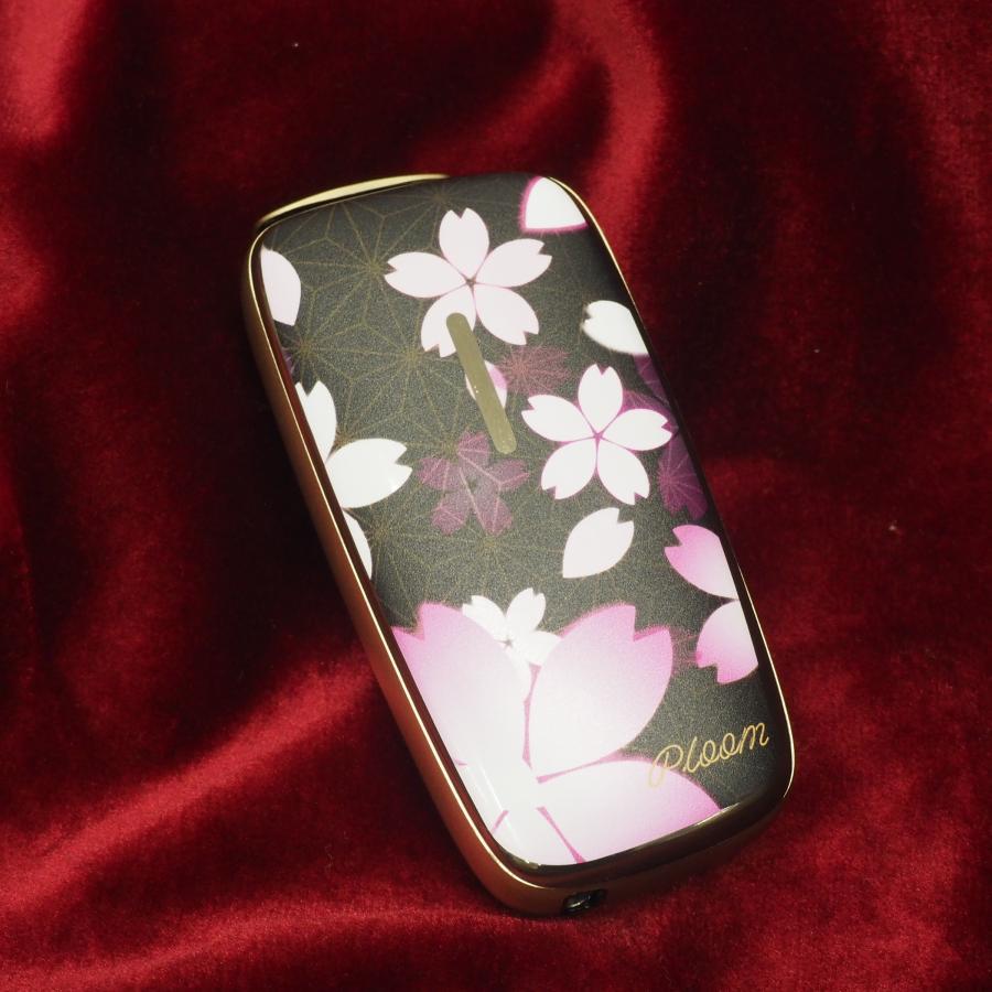 プルームエックス アドバンスド カスタムスキン カスタムステッカー 桜