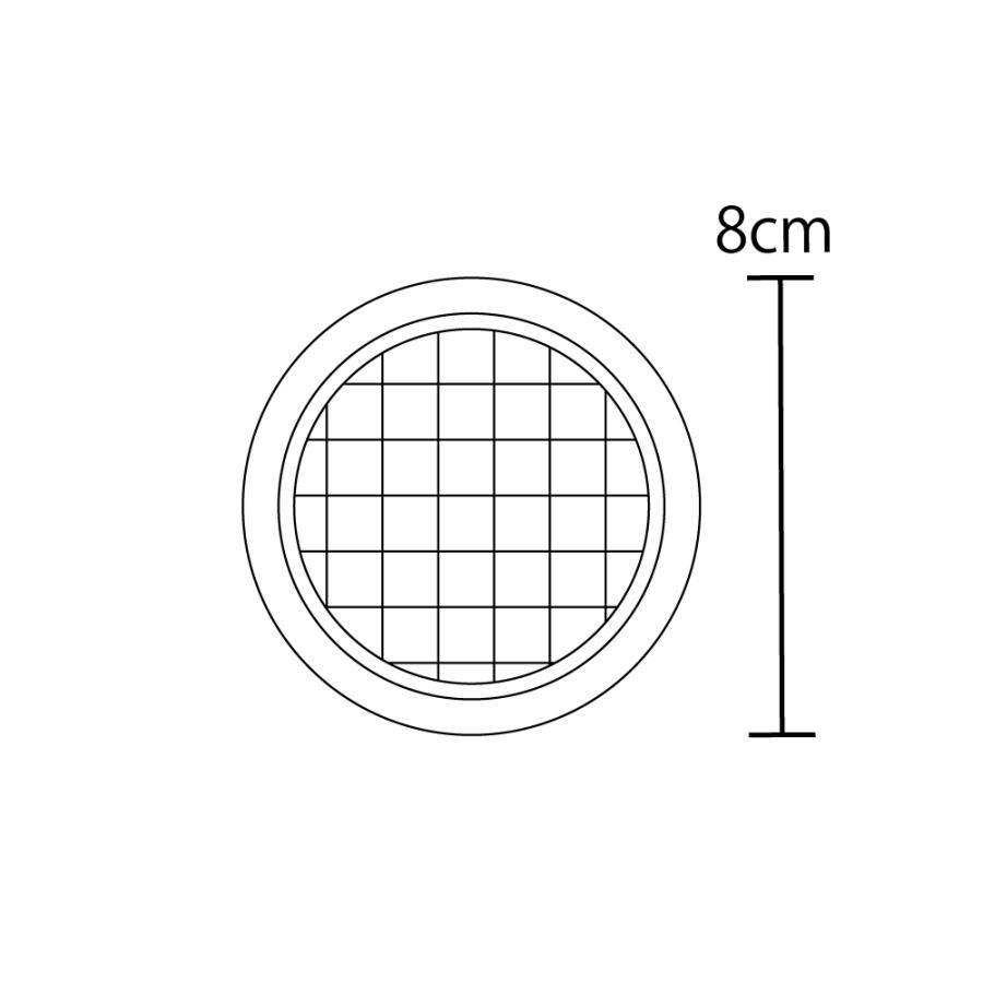 マットラミ）スクーターステッカー チェッカー イラスト入 8cm