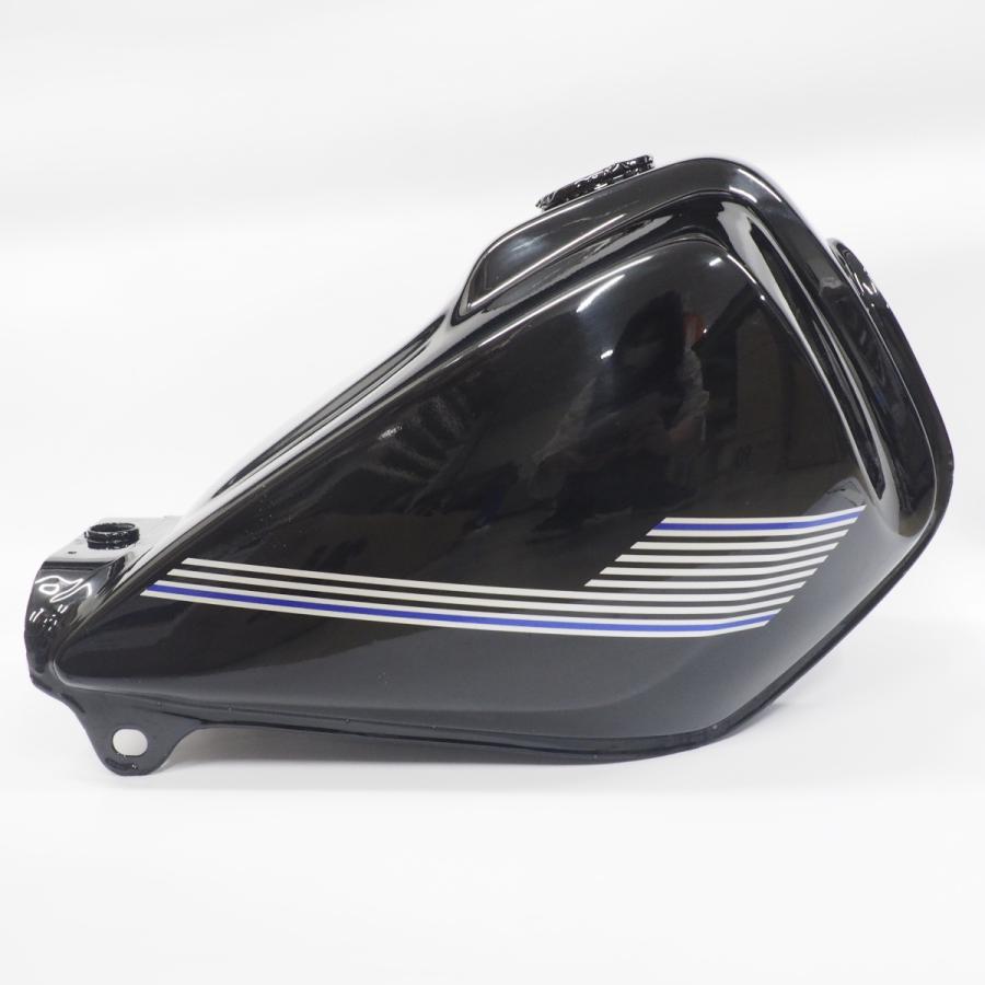 シルバー）ヤマハTW TW200 TW225 タンク デカール シルバーライン