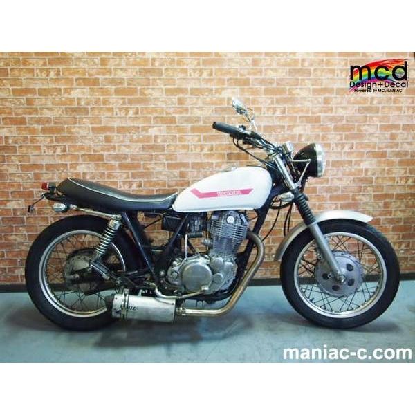 SR400タンク デカール ステッカー MCDtypeSTH 豹柄 : マニアック