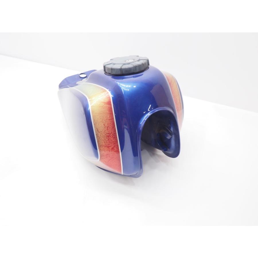 シルバー) ヤマハ TW200 TW225 タンク デカール ラップ キャンディー