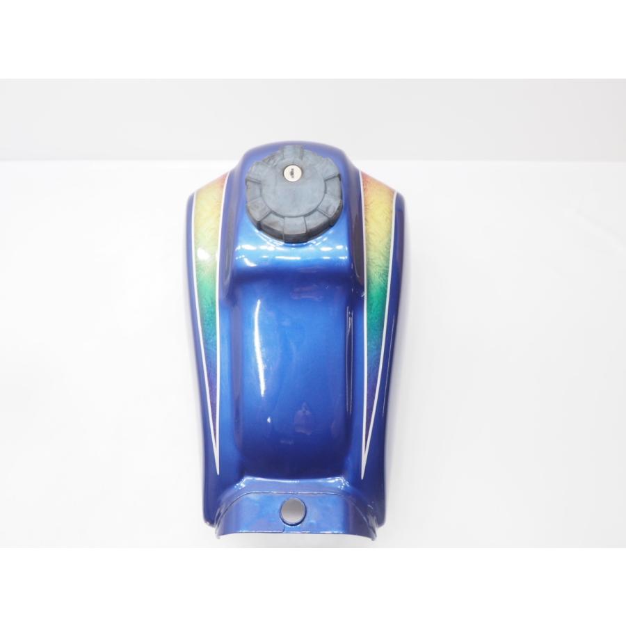 シルバー) ヤマハ TW200 TW225 タンク デカール ラップ キャンディー