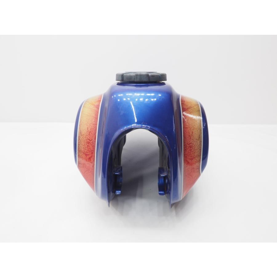 【美品　値段交渉可】YAMAHA　TW純正タンク　キャンディーグリーンラップ塗装 美品】TWタンク カスタムペイント ゴースト キャンディー