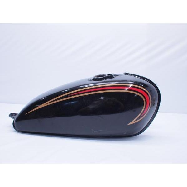 SR400用チョップタンク 黒 赤ライン SR400用チョップタンク 黒 赤ライン SR400用チョップタンク 黒 赤