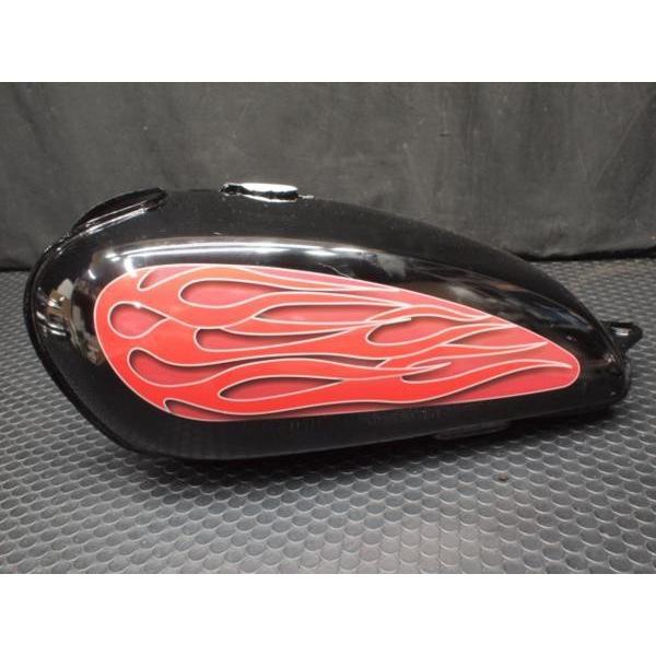 SR400 タンクデカール ロングファイヤー 白 : マニアックコレクション