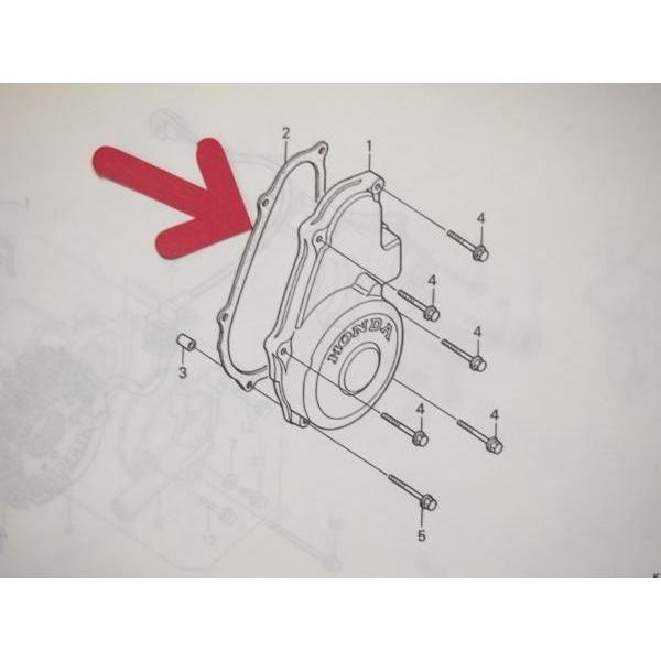 CBR250RR クランクケース ガスケット CBR250RRR/RRR-2(MC22-110