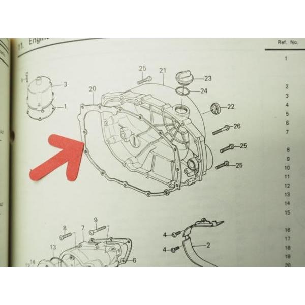Z250FT メッキクラッチカバー