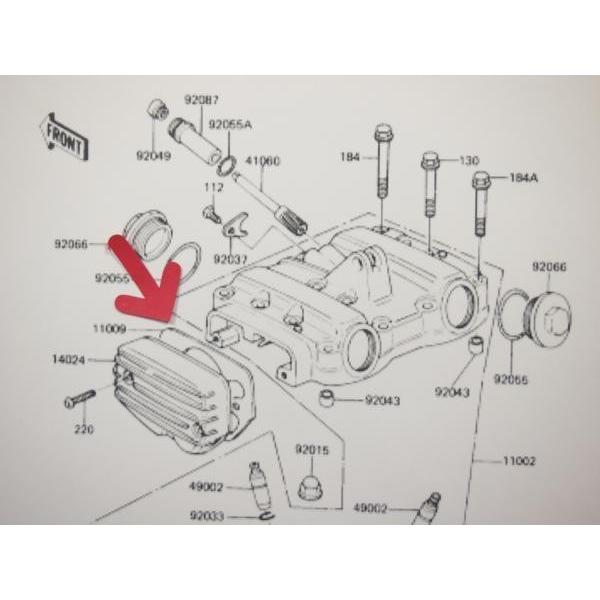 Z250FT コンタクトブレーカ ガスケット Z250-A1/2/3/4/5 : マニアック