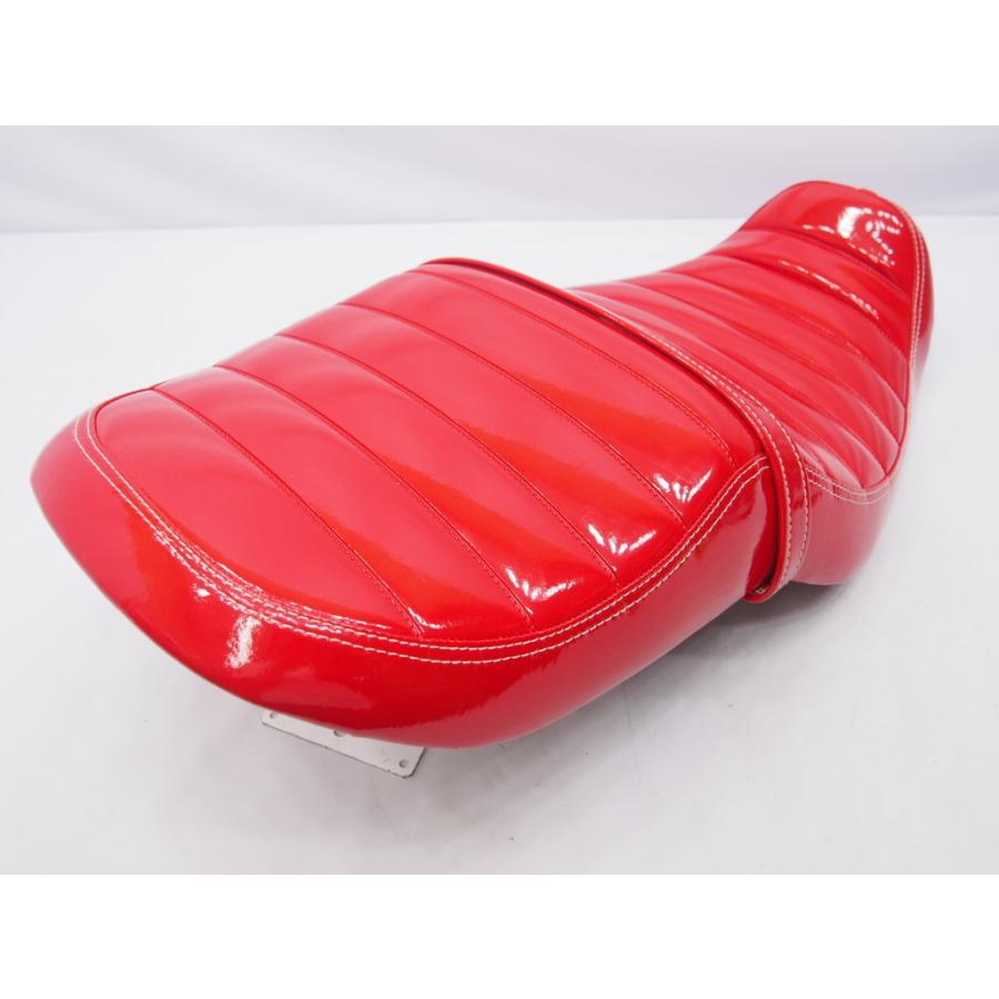 バリオス1 ZR250A タックロールシート エナメルレッド ダブル
