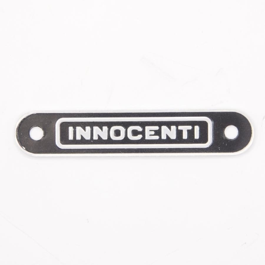 Seat badge Lambretta -MADE IN ITALY- INNOCENTI ランブレッタ